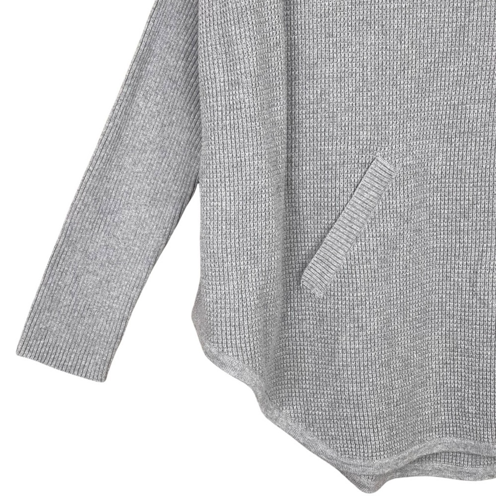 Planet by Lauren G Sweater One Size Loose Cowl Neck Knit Pullover Quiet Luxury - Picture 3 of 11